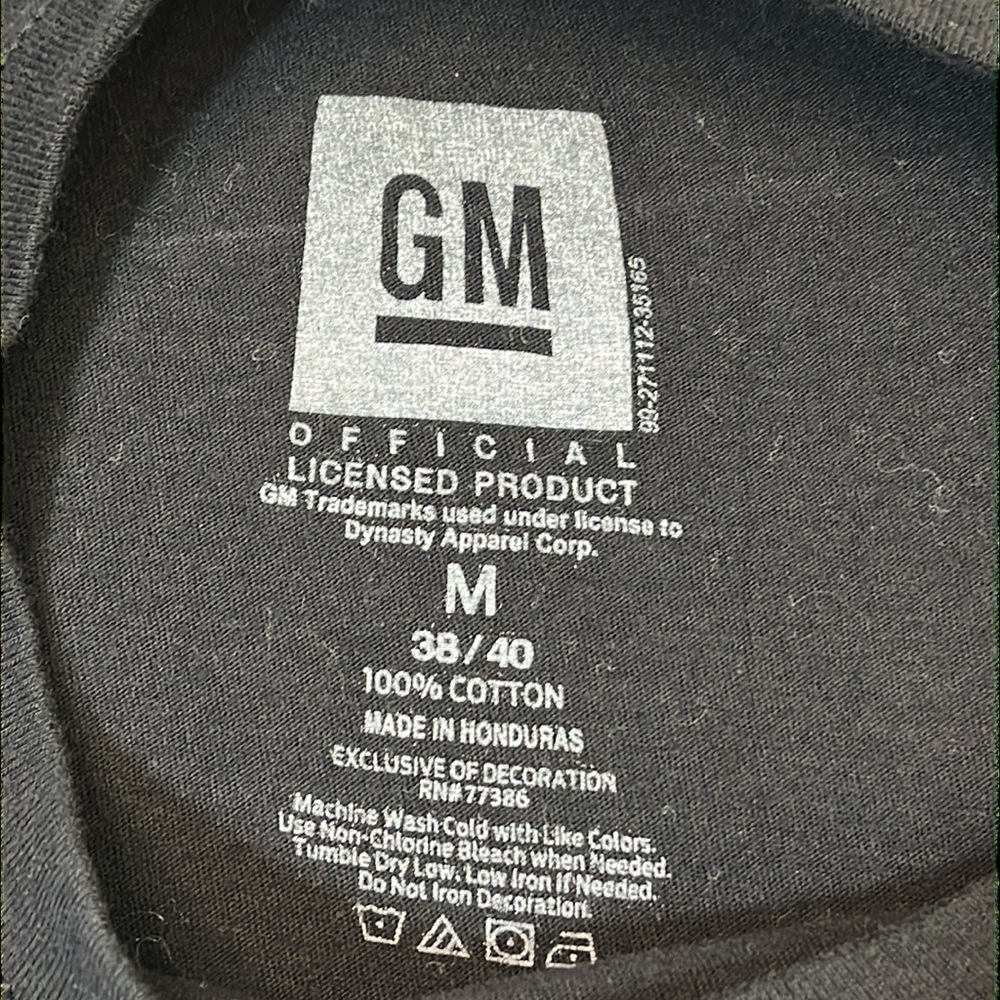 GM GENERAL MOTORS OFFICIAL LICENSED 100% COTTON PONTIAC TRANS AM T SHIRT SZ MED - Picture 3 of 8